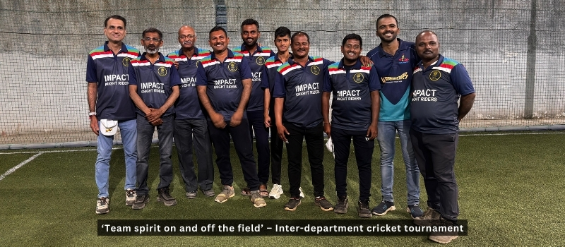 Inter-department Cricket Tournament (Team 1)
